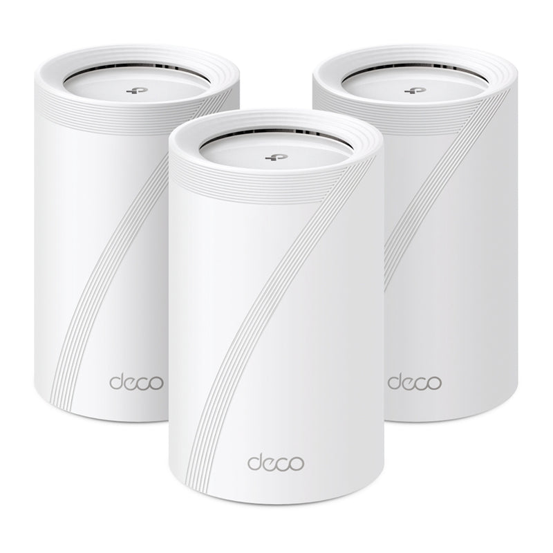 TP-Link Deco BE65 (BE11000) Tri-Band WiFi 7 Whole Home Mesh System - 3 Pack