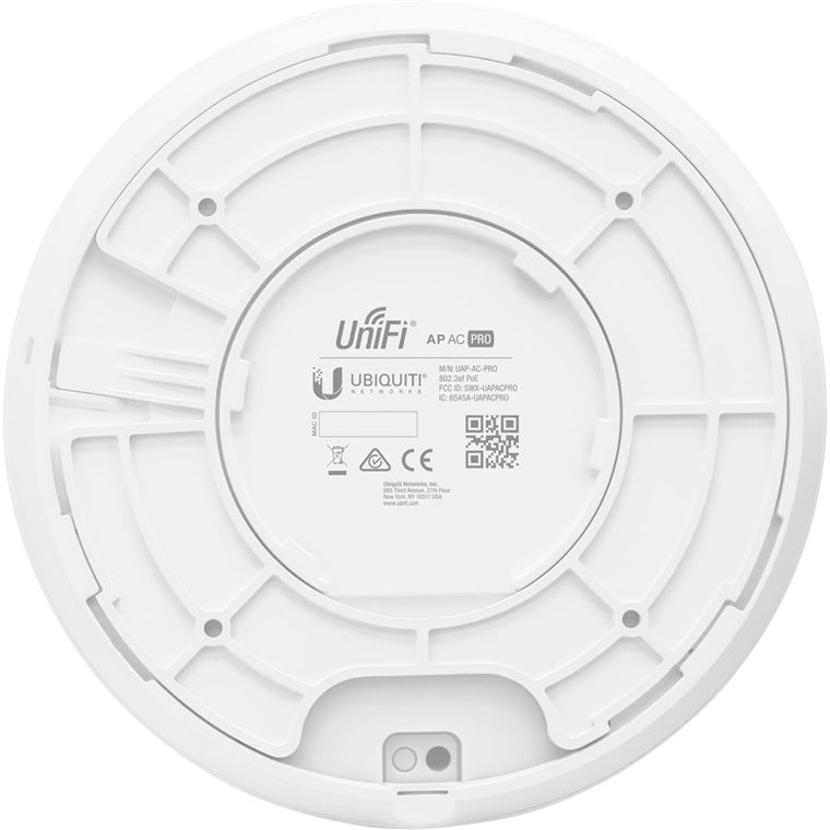 Ubiquiti UniFi UAP-AC-PRO-5 Dual-band AC1750 (450+1300Mbps) Indoor Wi-Fi Access Point, 5 Units Pack, (No PoE adapter included)