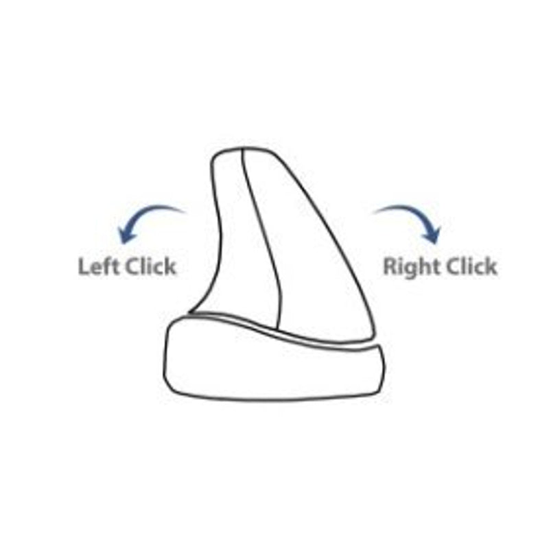 Newtral 20GRW MOUSE WIRELESS VERTICAL ROCKSTICK MEDIUM GOLDTOUCH