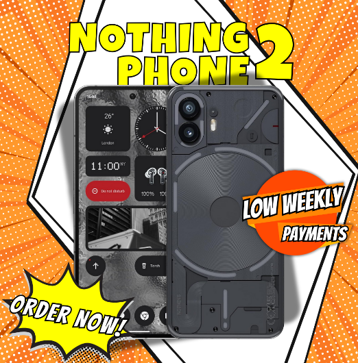 Nothing Phone (2) - 12 GB RAM + 256GB, Glyph Interface, Nothing OS 2.0, 50 MP Dual Camera, 6.7 LTPO AMOLED Display, 4700 mAh Battery, Water Resistant, 5G Unlocked Android Smartphone, Dark Gray