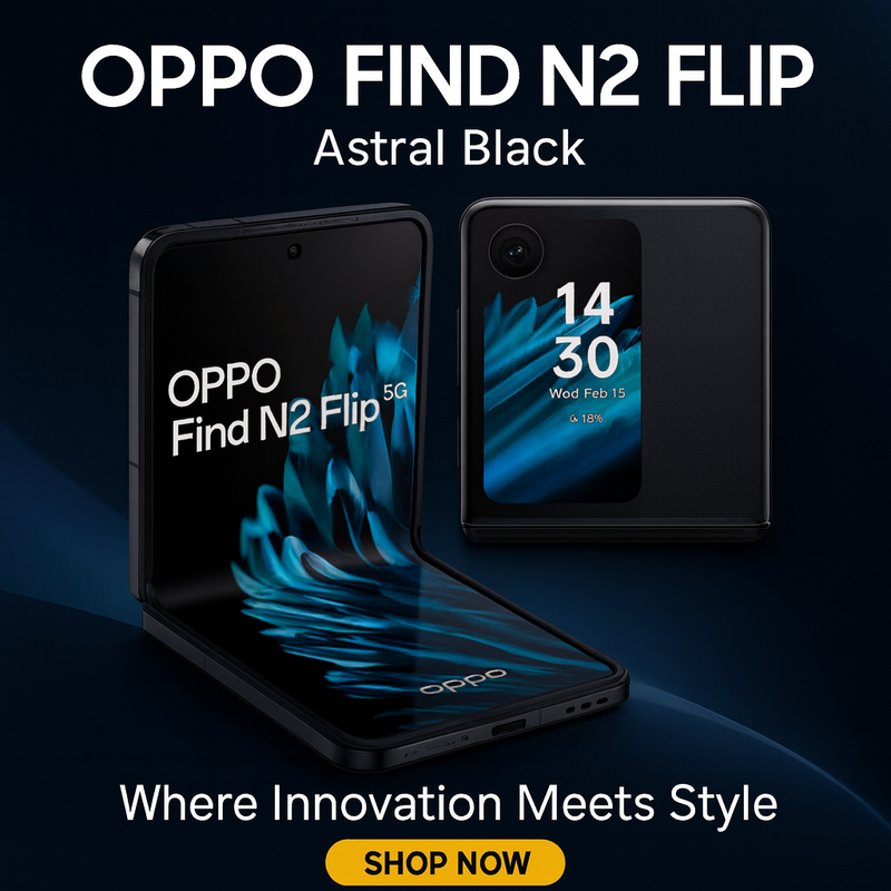 OPPO Find N2 Flip - Astral Black - Layaway AU