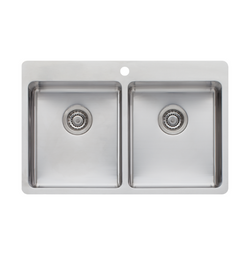 Oliveri Double Bowl Inset Sink