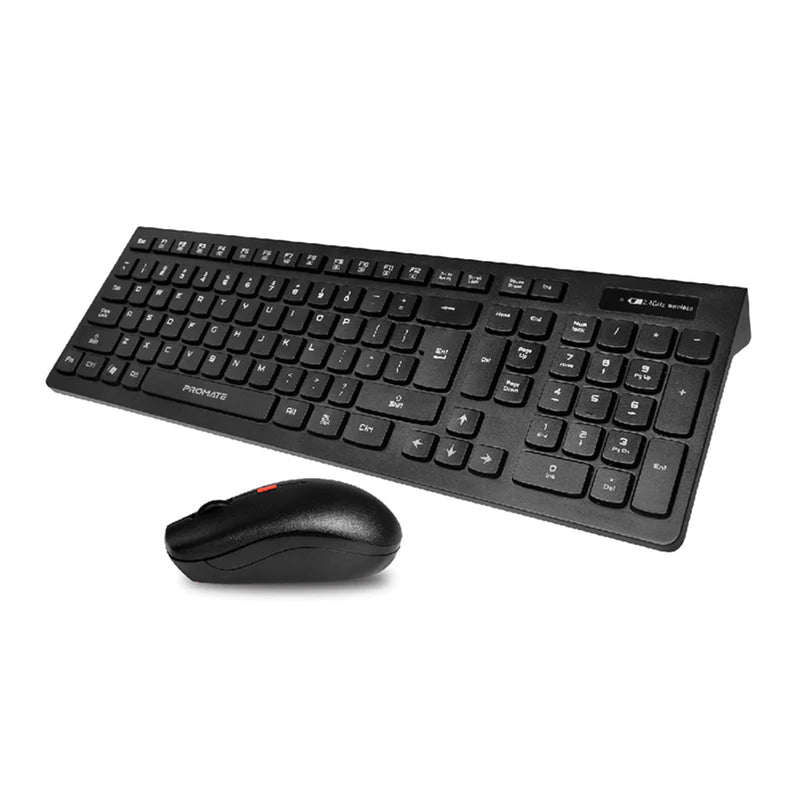 Promate PROCOMBO-12 Full Size Wireless Keyboard and Mouse