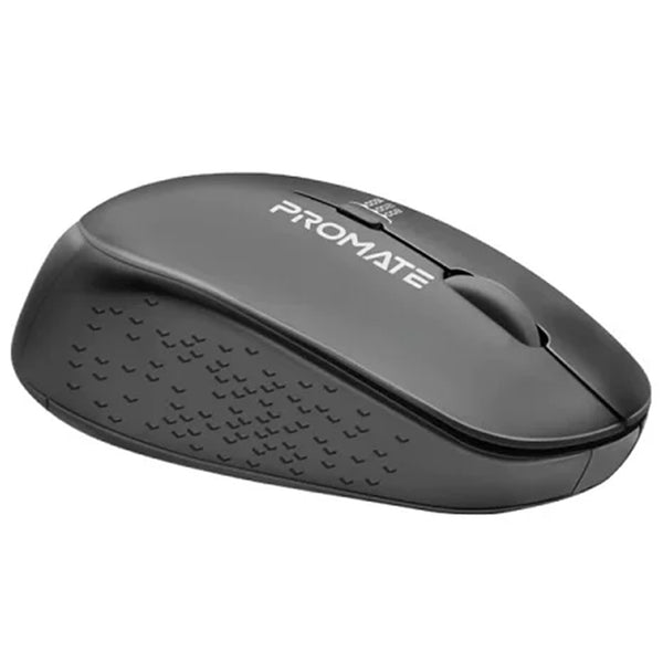Promate TRACKER.BLK Ergonomic Wireless Mouse 800/1200/1600 Dpi. 10m Working Range. Included