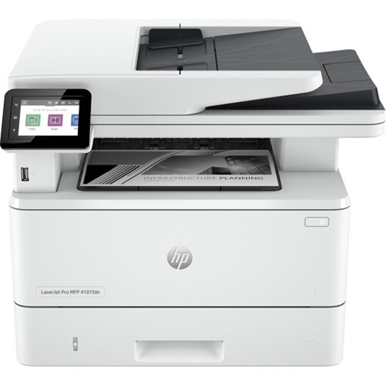 HP Business Printer Startup Pack Inlcudes one 4101FDW Mono MFP Laser Printer & 2500 Sheets A4 Paper