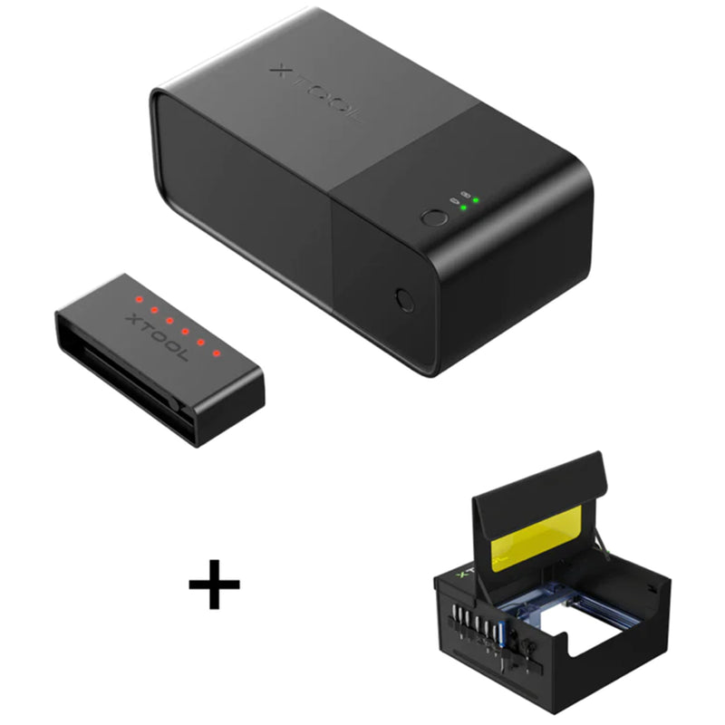 XTool Laser Engraver & Cutter Accesories Fire Safety Set, Auto Fire Detection, Fire Extinguishing, Compatible with xTool D1 series, M1, P2 and Laserbox