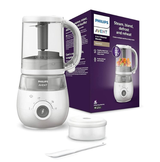 Philips Avent 4-In-1 Steamer Blender Healthy Baby Food Maker