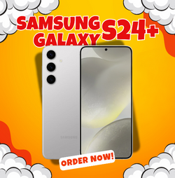 SAMSUNG Galaxy S24+, AI Phone, Android Smartphone, 12GB RAM, 512GB Storage, 50MP Camera, Bigger display, Faster RAM, Long Battery Life, Marble Gray