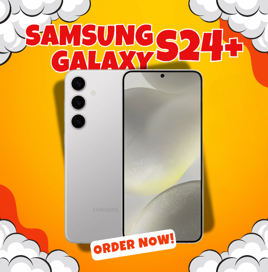 SAMSUNG Galaxy S24+, AI Phone, Android Smartphone, 12GB RAM, 512GB Storage, 50MP Camera, Bigger display, Faster RAM, Long Battery Life, Marble Gray