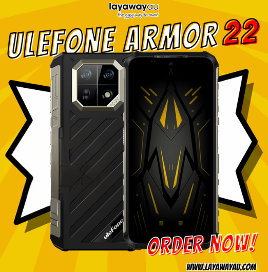 Ulefone Armor 22 (16+256GB) Rugged Smartphone, 64MP Night Vision Camera + 64MP Wide-Angle Camera, Android 13 Unlocked Cell Phones, 6.58 FHD+, 120Hz, 6600mAh, IR Blaster, NFC 4G Mobile Phone- Black