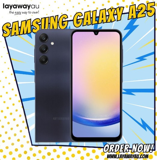 Samsung Galaxy A25 5G Smartphone Factory Unlocked Android Mobile Phone, 128GB, Blue Black