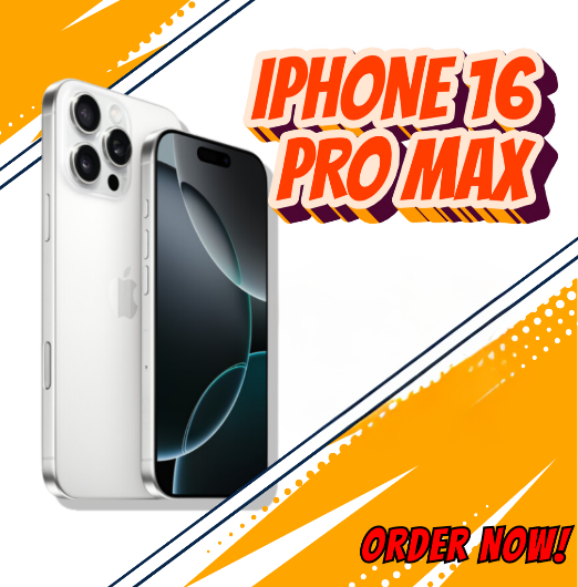 Apple iPhone 16 Pro Max 512GB (White Titanium)