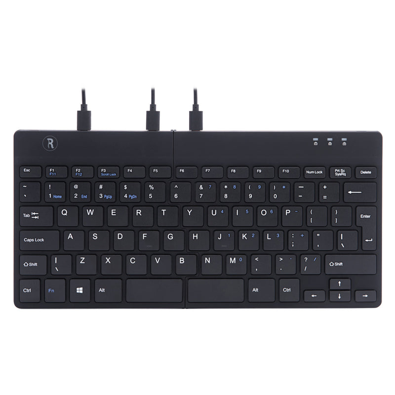 R-go 22RGOKS MINI KEYBOARD WIRED R-GO COMPACT SPLIT BLACK