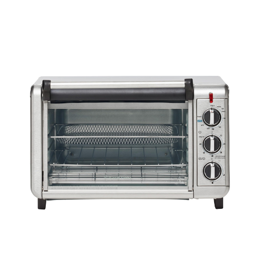 Russell Hobbs Air Fry Crisp 'N Bake Toaster Oven, Silver