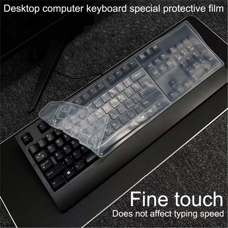 Desktop Keyboard Cover Skin - Clear