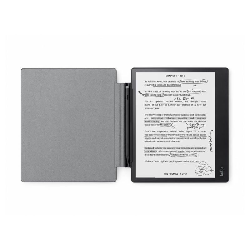 Kobo Elipsa 2E SleepCover Case - Black
