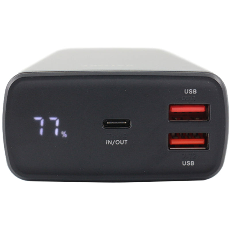 Valore PD15 65W-PD 30,000mAh Power Bank (2x USB-A + 1x USB-C Port) with Digital Power Display