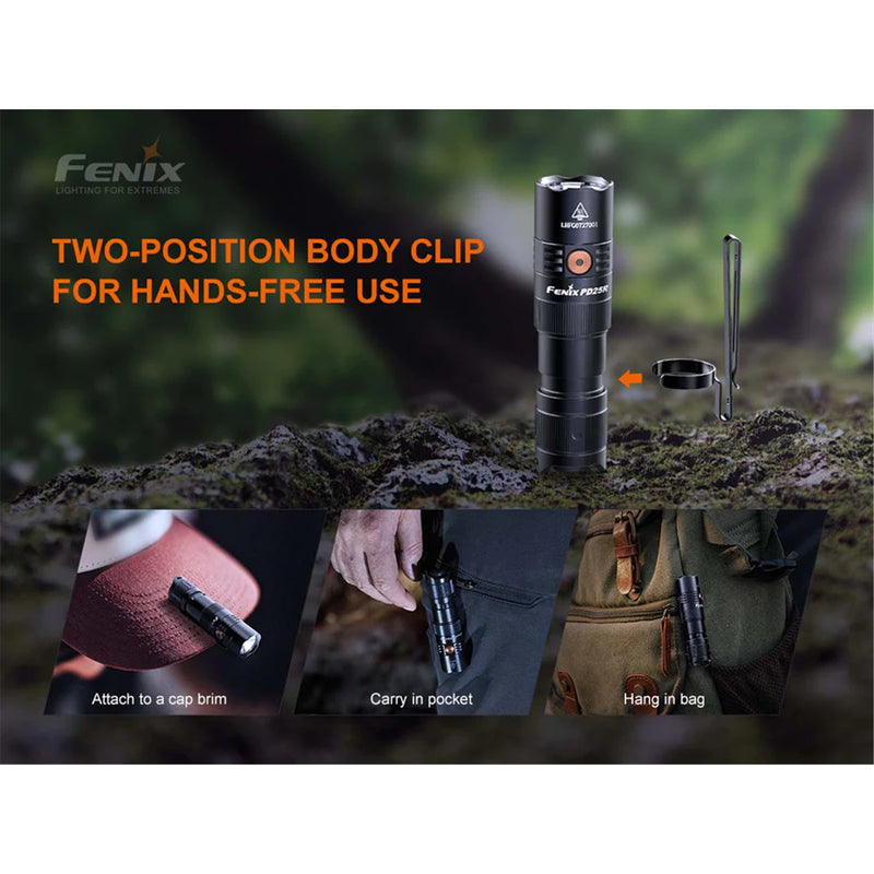 Fenix Outdoor & EDC PD25R Rechargeable Flashlight