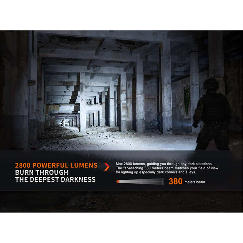 Fenix Tactical & Ourdoor Flashlights PD36R Pro Heavy-Duty Rechargeable LED Torch