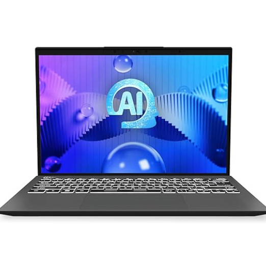 MSI Prestige 13 AI Evo A1MG-044AU 13 Inch 2.8K OLED Panel Intel Core Ultra 7 155H Intel Arc Graphics LPDDR5 16GB RAM 512GB SSD Win 11 Home Business and Productivity Laptop, Stellar Gray