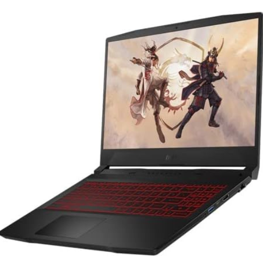 MSI Katana Series 15.6-Inch FHD Notebook Intel Alder Lake i7-12650H RTX3050 GDDR6 8GB 4GB DDR4 1TB NVMe PCIe SSD Windows 11