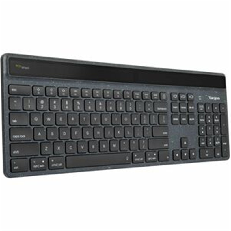 Targus Sustainable Energy Harvesting EcoSmart Keyboard - Black