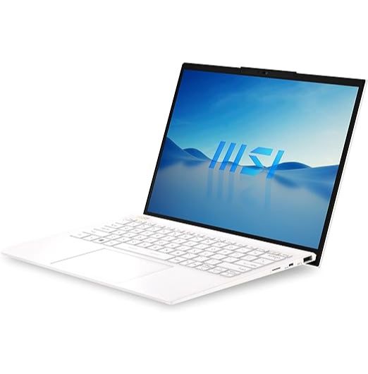 MSI Prestige 13Evo A12M-206AU 13.3-Inch Intel i7-1280P Iris Xe Graphics 16GB LPDDR5 RAM 1TB SSD Business and Productivity Laptop, Pure White - Layaway AU