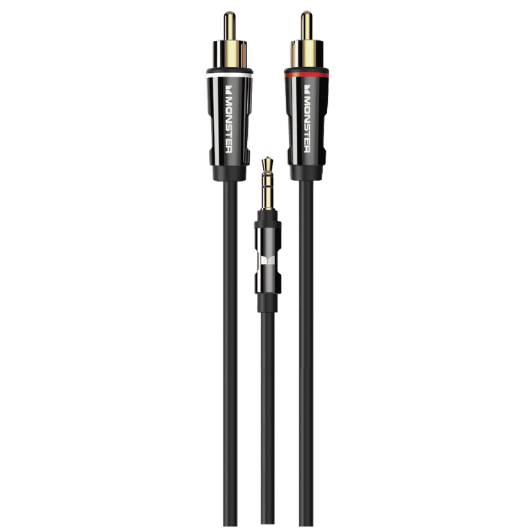 Monster Mini 1-2 RCA Audio Cable (1.8M)