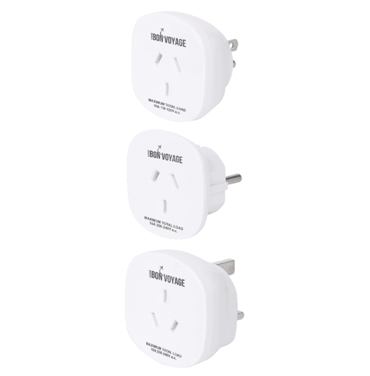 Bon Voyage Travel Adapter World Pack