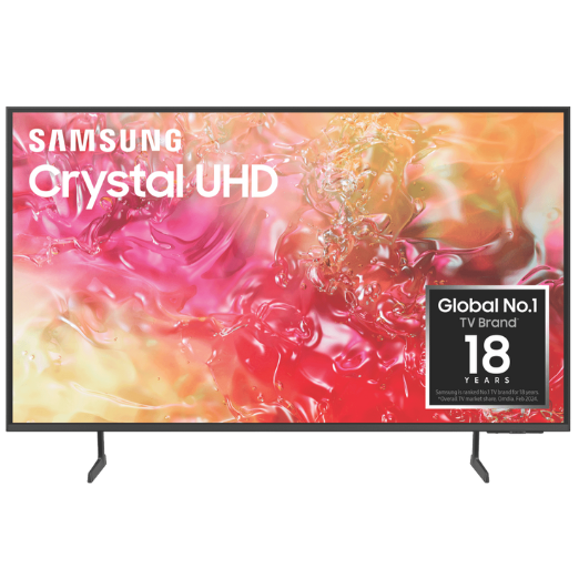 Samsung 75" DU7700 4K Crystal UHD Smart TV 24