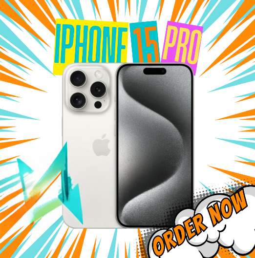 Apple iPhone 15 Pro 128GB White Titanium