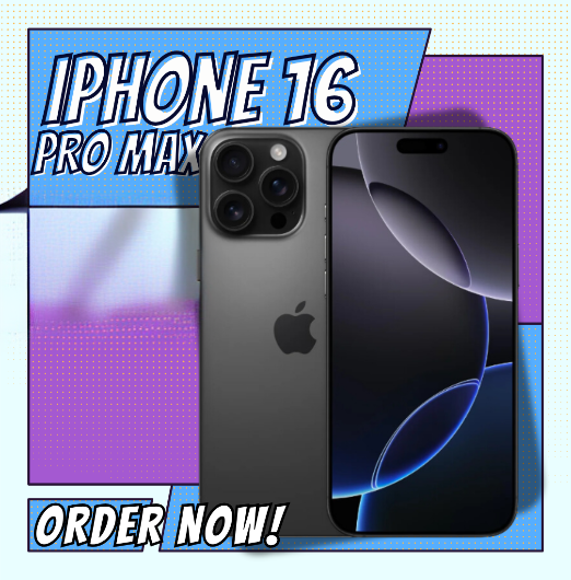 Apple iPhone 16 Pro Max 256GB (Black Titanium)