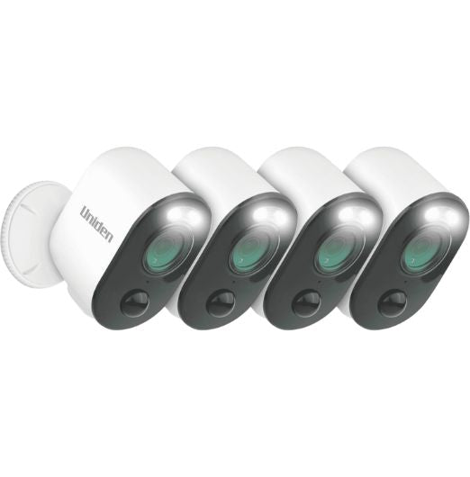 Uniden Solo Pro Wireless Spotlight Camera 4PK