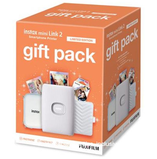 FujiFilm Instax Mini Link 2 Smartphone Printer - Clay White