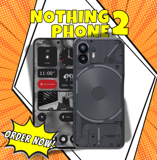 Nothing Phone (2) - 12 GB RAM + 256GB, Glyph Interface, Nothing OS 2.0, 50 MP Dual Camera, 6.7 LTPO AMOLED Display, 4700 mAh Battery, Water Resistant, 5G Unlocked Android Smartphone, Dark Gray
