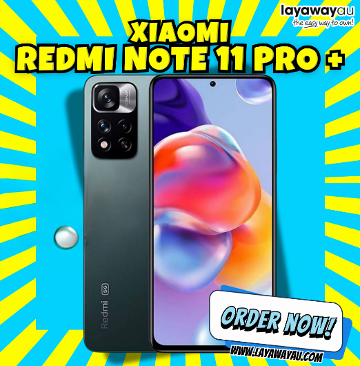 Xiaomi Redmi Note 11 Pro+ Plus 5G + 4G Volte 128GB + 6GB Factory Unlocked 6.67" 108MP Camera Night Mode (Forest Green)