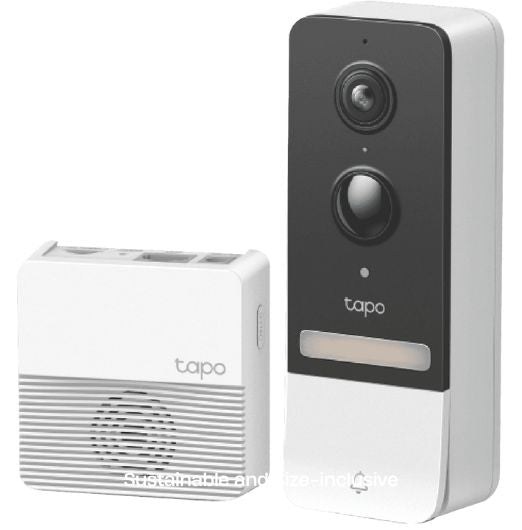 TP-LINK 2K Smart Wireless Video Doorbell w/Hub