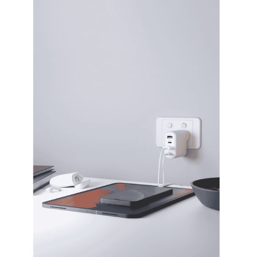 Cygnett PowerPlus 4 Port 45w PD Wall Charger - White