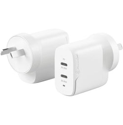 Alogic Rapid Power 40W GaN Charger USB-C + USB-C