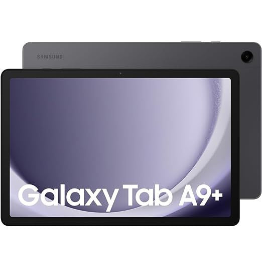 Samsung Galaxy Tab A9+ WiFi Tablet, 64GB, Unlocked, Graphite