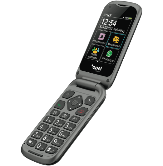 Opel TouchFlip 4G Flip Mobile Phone