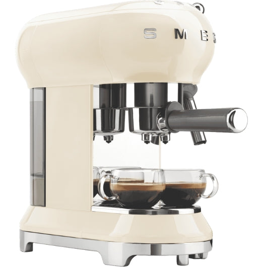 Smeg COFFEE MACHINE 50's STYLE CREAM