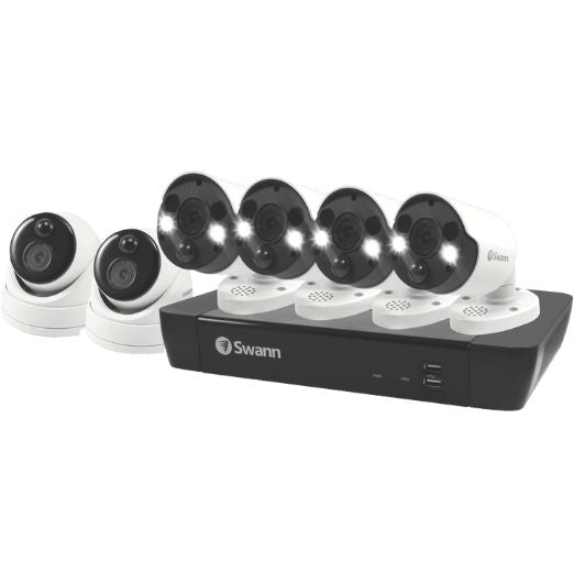 Swann 6 Camera 8 Channel 4K Ultra HD NVR Security System