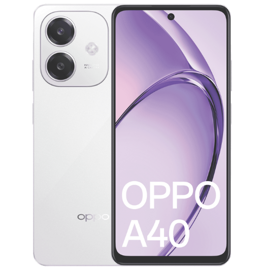 OPPO A40 4G 128GB Starlight White