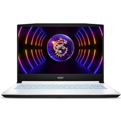 MSI Sword 15 A12VE-024AU Gaming Laptop 15.6 Inch FHD IPS-Level 144Hz, Intel i7-12650H, NVIDIA RTX 4050, 8GB DDR5 RAM, 512GB SSD, White