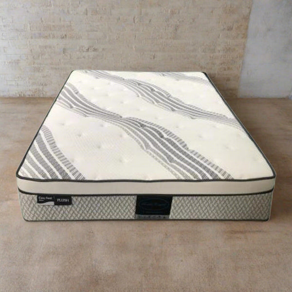 Dashiell 30cm Mattress In Gel Memory Foam 6 Zone Pocket Coil Soft Firm - Queen