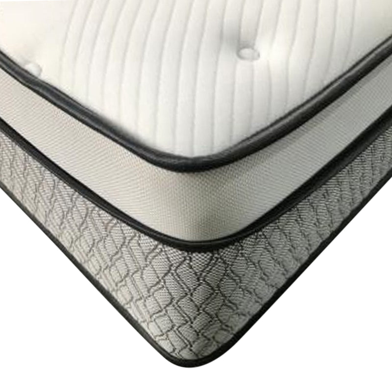 Dashiell 30cm Mattress In Gel Memory Foam 6 Zone Pocket Coil Soft Firm - Queen
