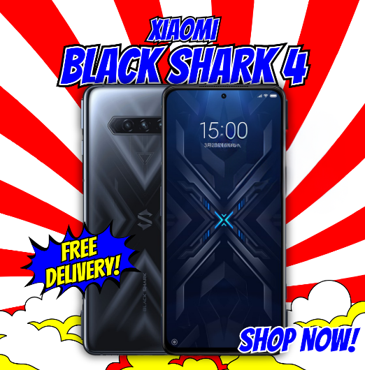 Xiaomi Black Shark 4 5G (Dual Sim, 128GB/8GB, 6.67'') Gaming Phone - Mirror Black