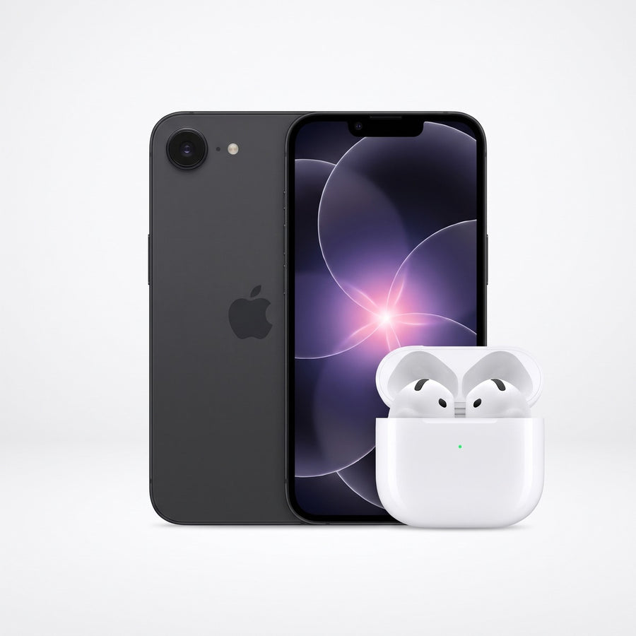 Apple iPhone 17e 256GB Black + AirPods 4