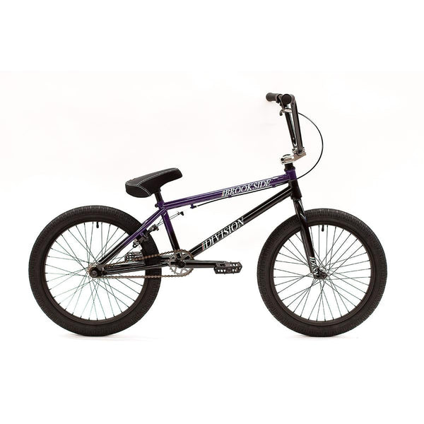 Division Brookside 20'' BMX Bike Black/Purple Fade